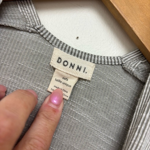 Donni Sandwashed Cardigan - Picture 7 of 10